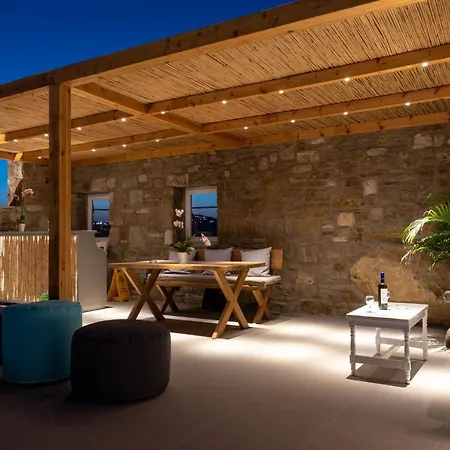 Casa Di Pietra Mykonos בית נופש Klouvas